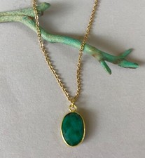 NEW ARTISAN HANDMADE SUNDANCE CHARM NECKLACE HANDCRAFTED GOLD PLATED JEWELRY