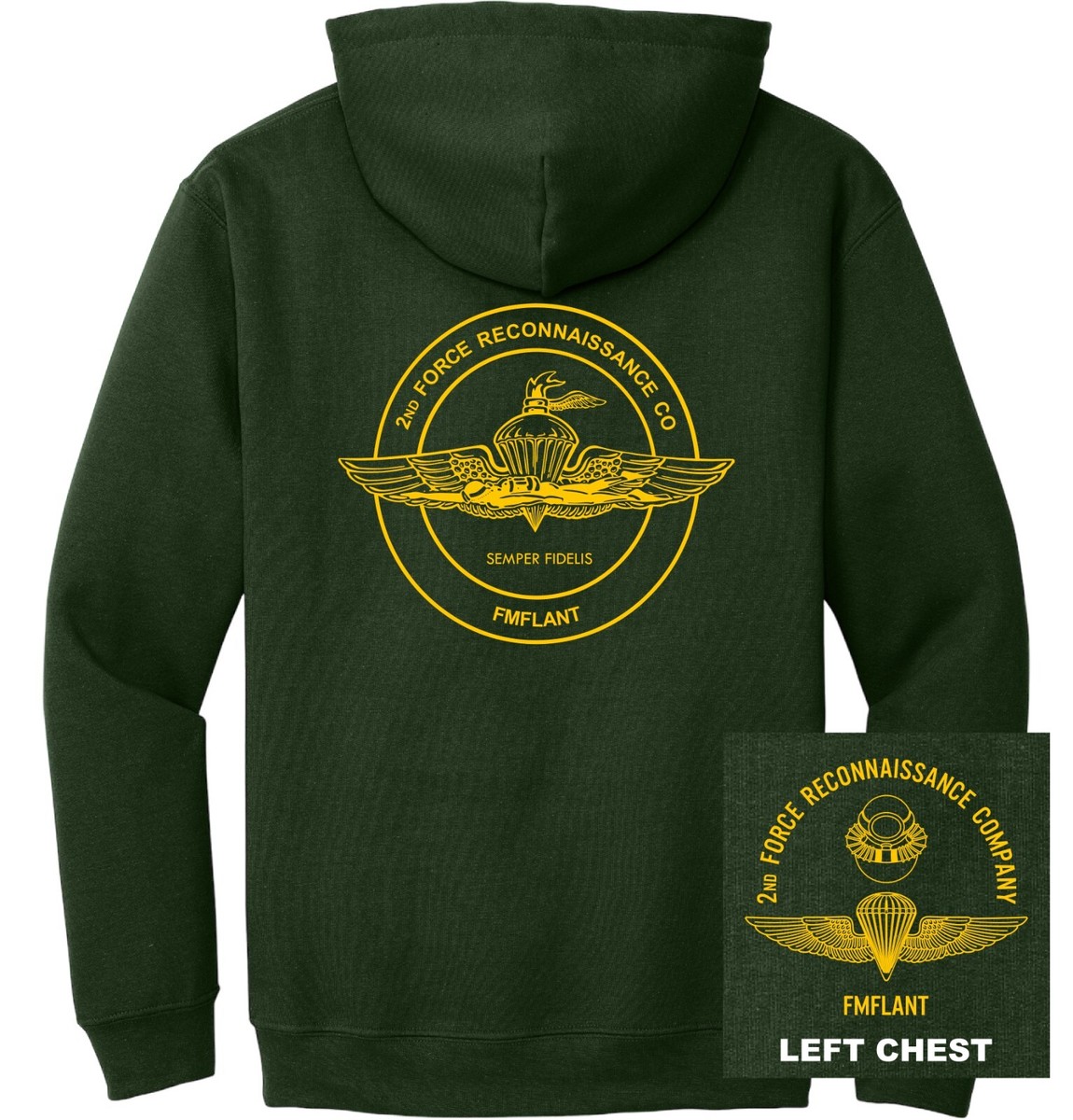 USMC - 2nd Force Reconnaissance Company Hoodie | eBay USMC - 2nd Force Reconnaissance Company Hoodie | eBay