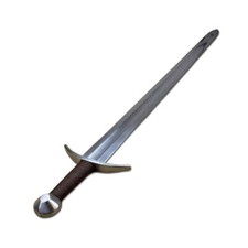 Knightly Arming Sword with adjustable hanging scabbard - Deepeeka 