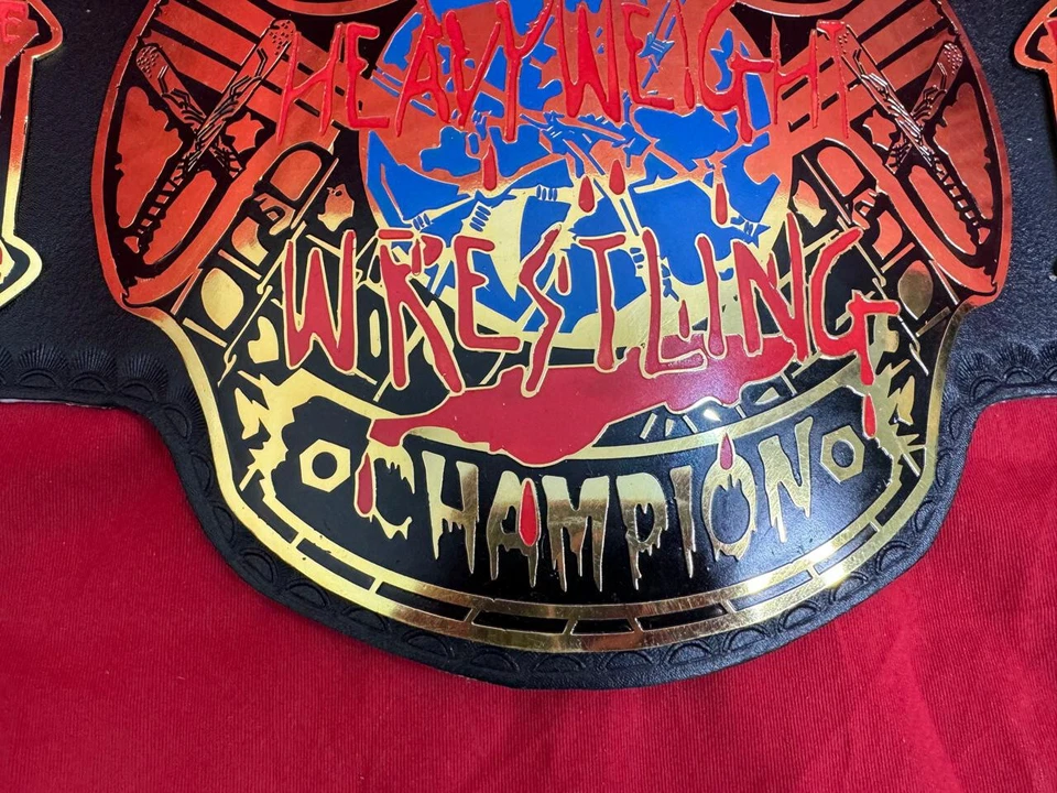 Пояс ECW Hardcore World Heavyweight Wrestling Championship Title для взрослых - Изображение 3 из 4