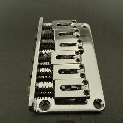 Chrome Hardtail Guitar Bridge Fixed Replacement Bridge Early 1990s Style