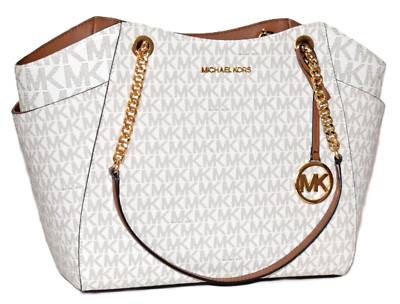 Michael Kors Damen Tasche Bag JET SET TRAVEL LG CHAIN SHLDR TOTE vanilla