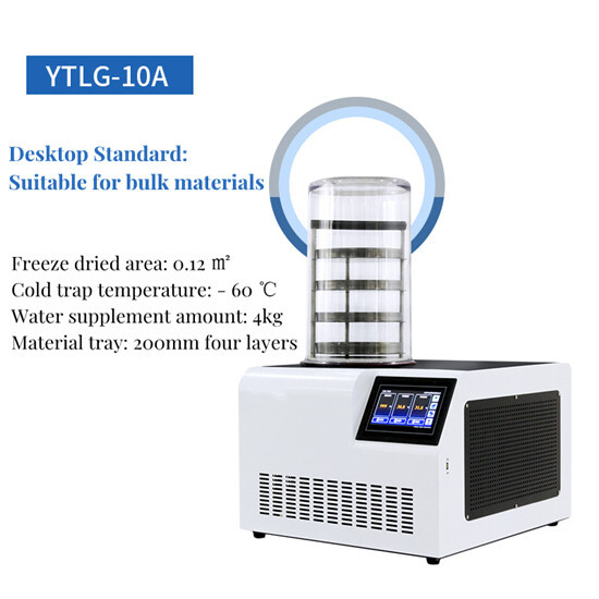 YTLG10 Series Table Freeze Dryer Drying Machine Fruit Dryer Food