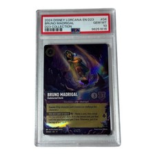 Disney Lorcana D23 Collection Promo Bruno Madrigal - Undetected Uncle 04 PSA 10