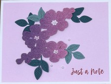 Stampin  Up Every Occasion Card / Just A Note
