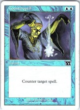 Counterspell 61 C Classic Sixth Edition Magic the Gathering MTG MP