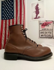 Vtg NOS 8" Red Wing 2233 Boots Sz 12H/EEEE False Tongue Steel Toe w/Box USA Made