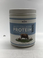 Revive Naturals Multi Collagen Hydrolyzed Protein Powder 1Lb Exp 03/2029