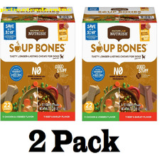 2PACK Rachael Ray Nutrish Soup Bones Dog Treats