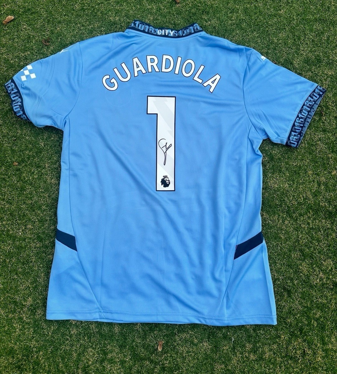 Pep Guardiola Signed Manchester City Legend Autograph Signature | eBay