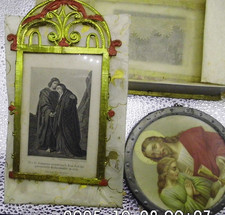Sztuka sakralna, Pierwsza Komunia, 4 obrazy nabożeństwa około 1880 roku