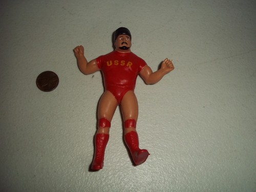 VINTAGE WWF WRESTLING LJN BENDIE NIKOLAI VOLKOFF W...