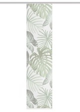 VISION S Schiebevorhang SANJA in Bambus-Optik, Digitaldruck, halbtransparent, gr