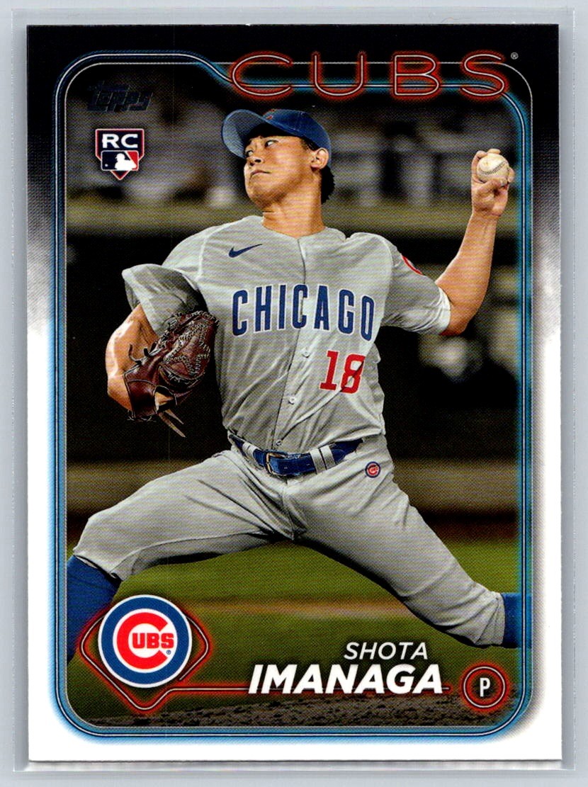 2024 Topps Shota Imanaga #442 Rookie Chicago Cubs
