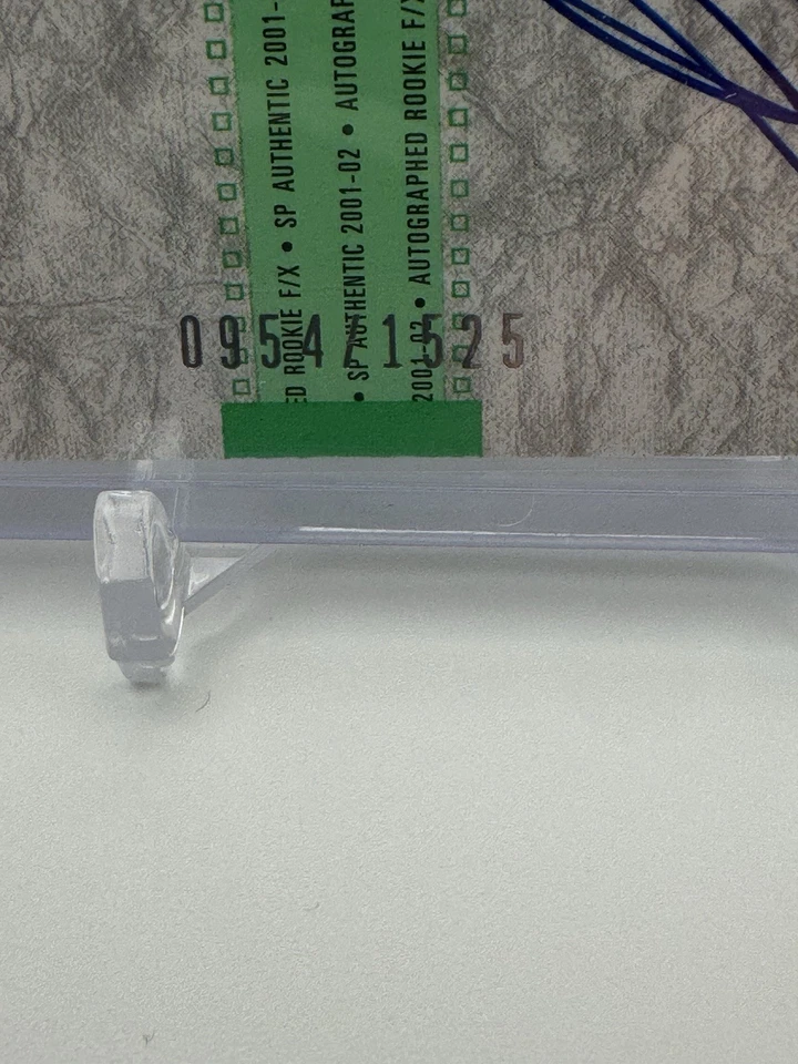 2001-02 SP 正品 Samuel Dalembt 新秀 F/X 签名亲笔签名 RC 291/1525 — 第 3/4 张图片