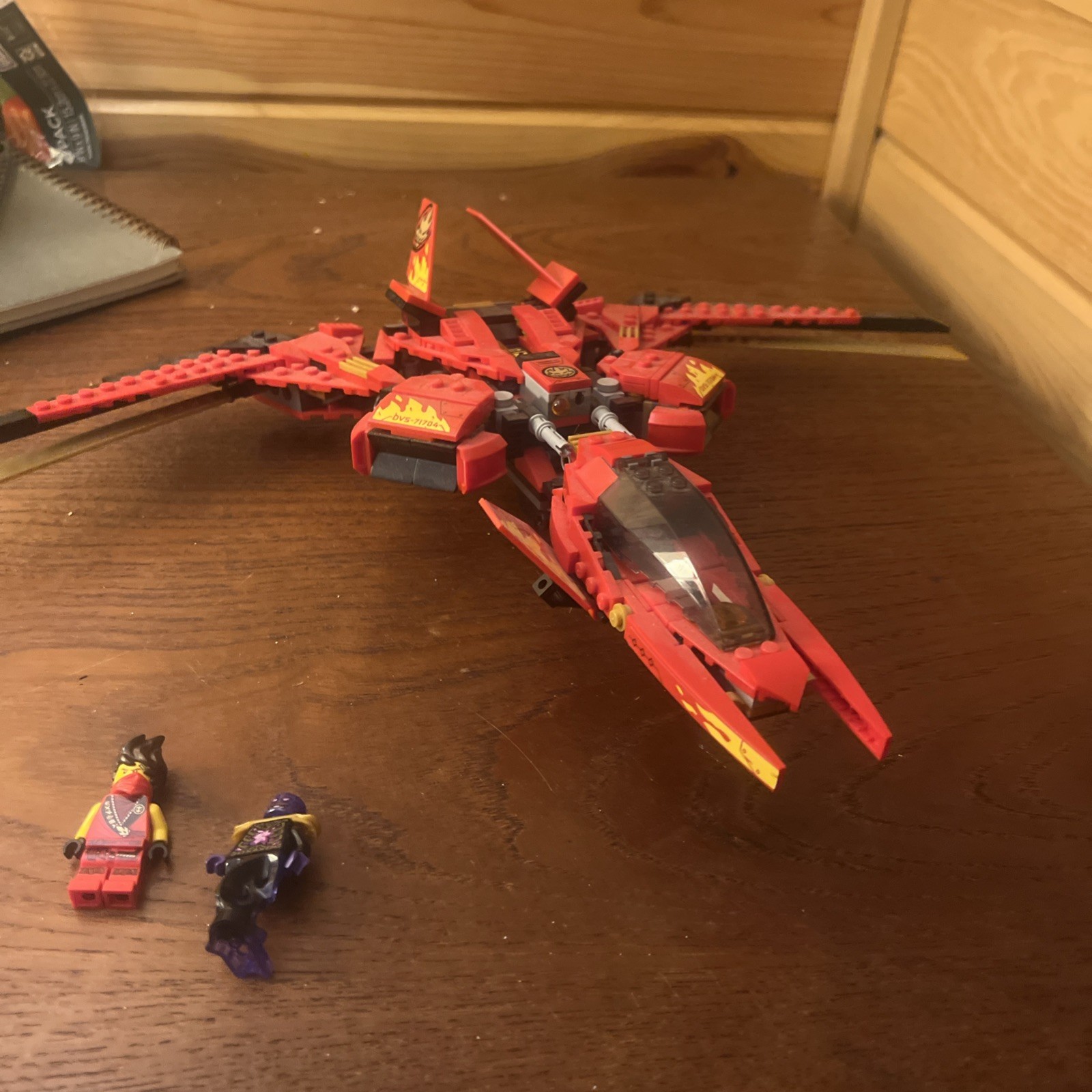 LEGO 71704 Kai Fighter Ninjago Legacy  Missing Pieces