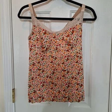 Ruby Ribbon size 36 floral Heritage Lace Cami support shapewear