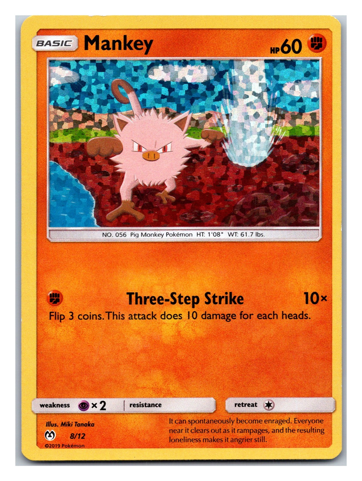 McDonald's Promos 2019 #8/12 Mankey