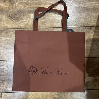 Lora Piana leere Geschenktüte 36x42x13 cm 