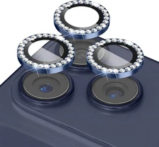 For Apple iPhone 17 Pro Max  Camera Lens Protector Bling Diamond Tempered Glass