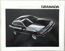 Ford World Of Granada Prestige Brochure Book 1985 In Slipcase