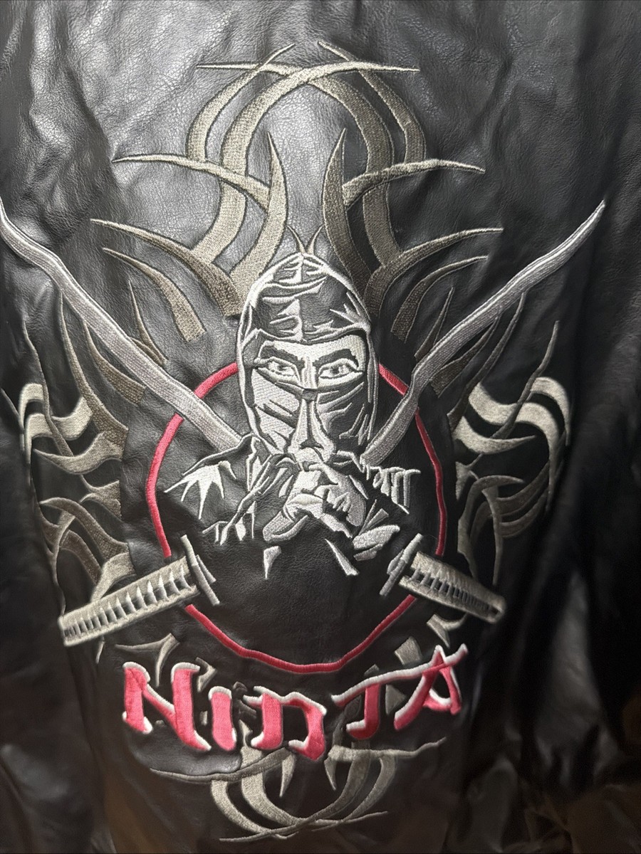 RARE Vintage '90s Steve And Barry's Ninja Jacket XXL NWT | eBay