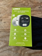 LOREX 1080p Active Deterrence WiFi Camera (New in sealed box) model LNMWCM23X