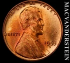 1953-D Lincoln Wheat Cent - Choice Gem Brilliant Uncirculated  No Reserve #L5194