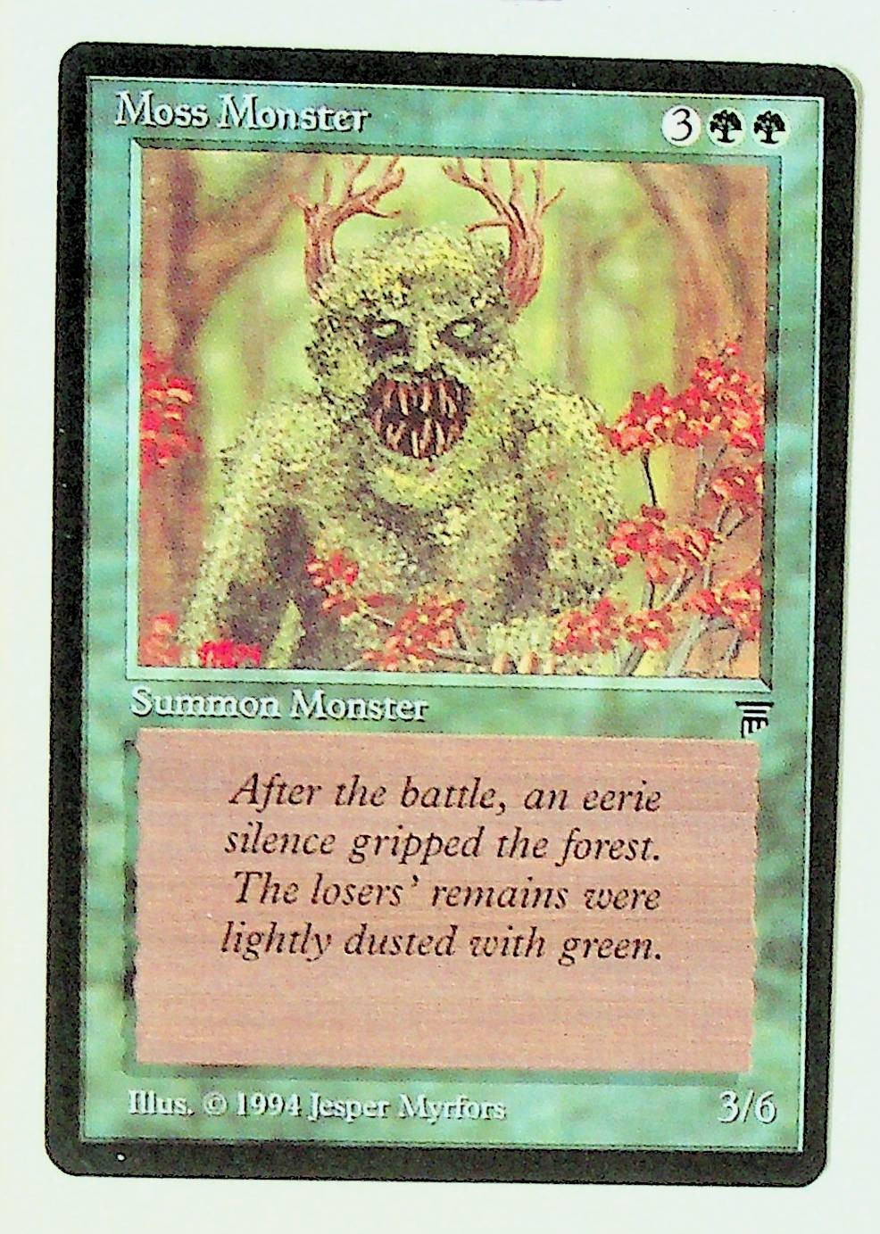 Moss Monster - Legends Regular Card