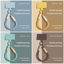 Handwoven Mobile Phone Charms Universal Case Lanyard Outdoor Bracelet Hanging