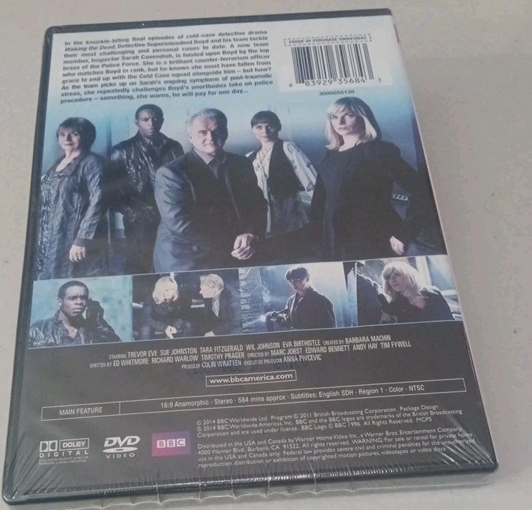 WAKING THE DEAD The Complete Season Nine DVD [3 Discs] 2014 BBC NEW SEALED RG1 - Image 2 of 4