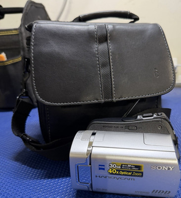 Sony Handycam DCR-SR45 Camcorder 40x Optical Zoom Night Vision HDD Silver