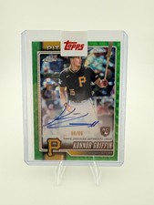 Konnor Griffin Chrome 2026 Green /99 Auto