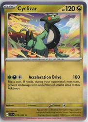 Cyclizar 070/091 Paldean Fates Holo Rare