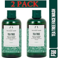 Face Wash Tea Tree Deep Cleansing for Oily Blemished Skin Body Shop 250ml/8.4oz