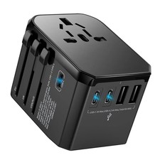 Universal Travel Adapter International Plug - European Travel Plug Adapter...