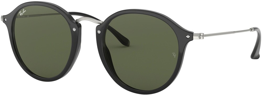 Ray-Ban Rb2447 Unisex Sunglasses - Spotted Black Havana/G-15 Green