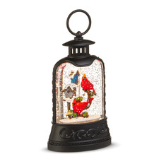 Raz Imports Cardinal  Birdhouse Lighted Water Lantern 8" Christmas Decor New