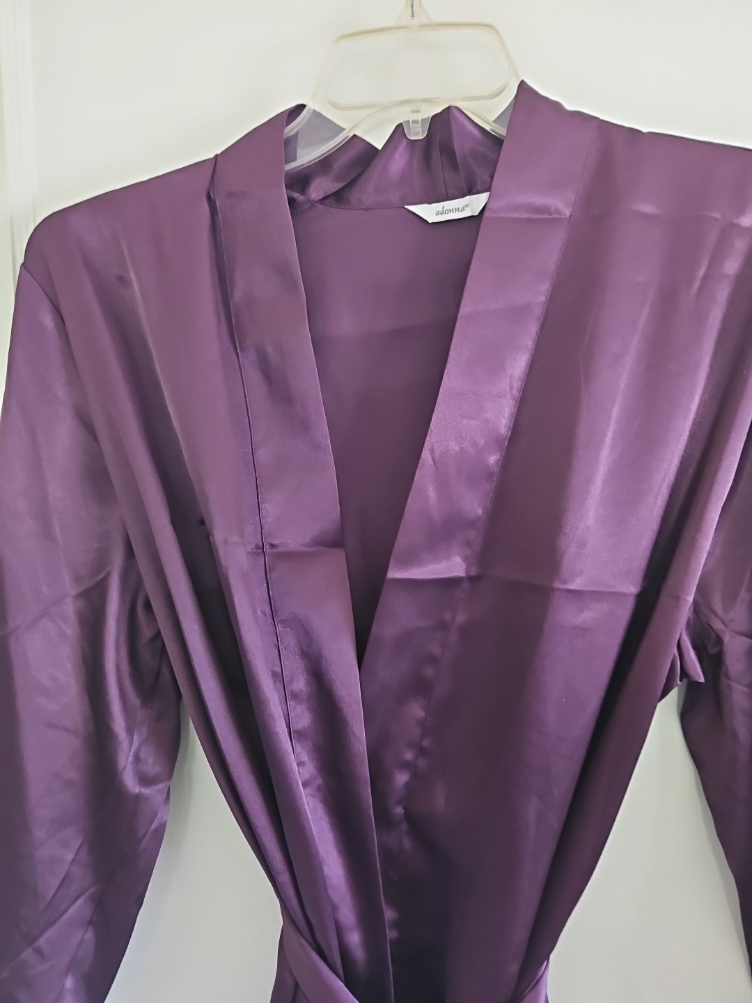 Adonna Robe & Nightgown Set Purple Pink in Women's size XL