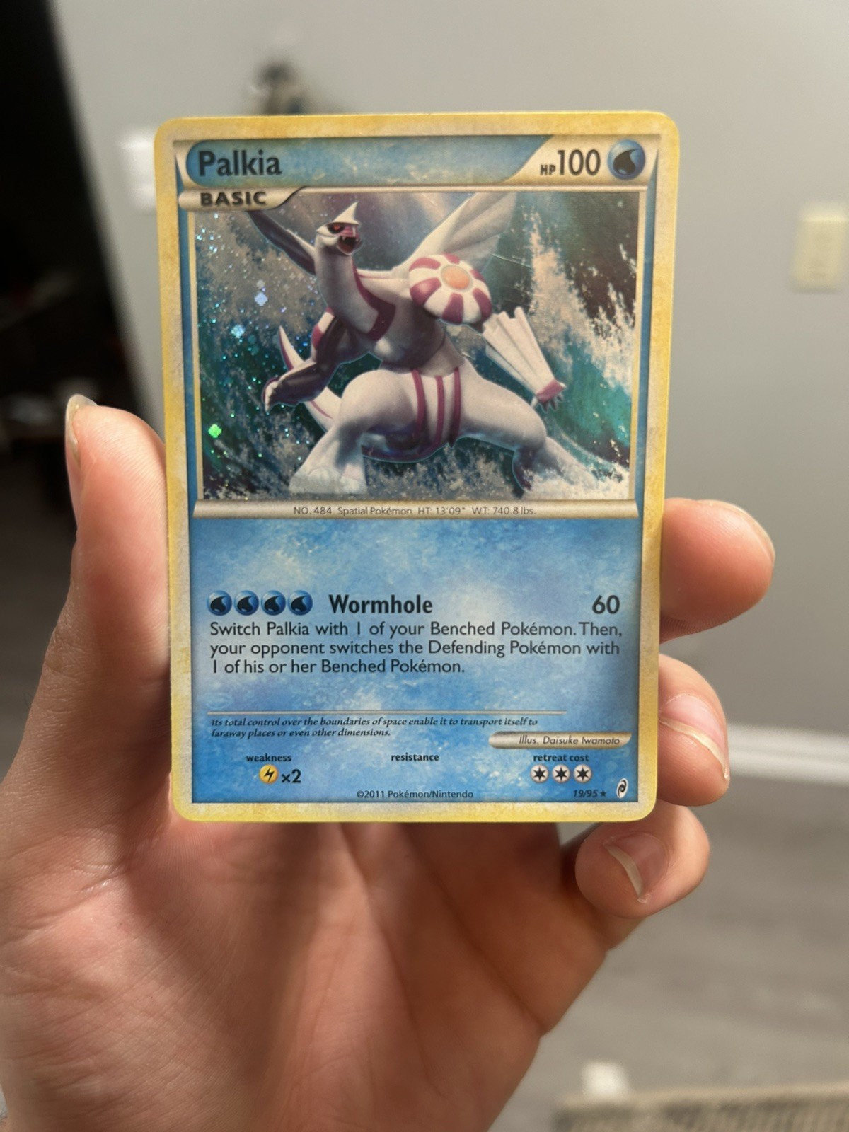 Palkia - 19/95 - Holo Rare - Call of Legends - Pokemon Card, NM