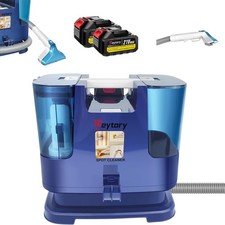 21V Cordless Spot Cleaner Machine 3000W Fabric Carpet Upholstery with Battery