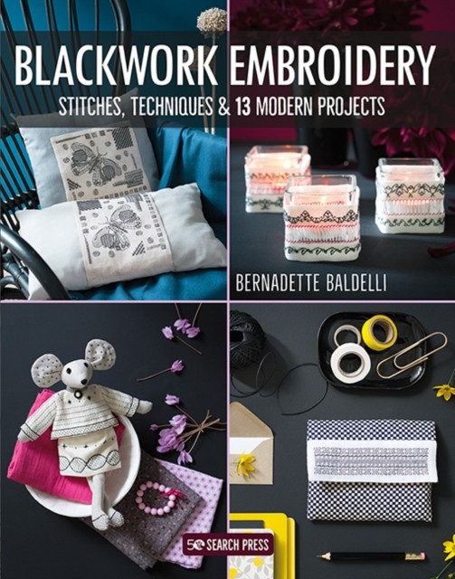 Blackwork Embroidery by Bernadette Baldelli (Paperback Book)