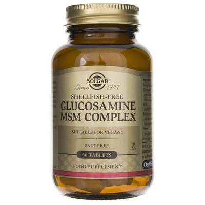 Solgar Glucosamin MSM-Komplex, 60 Tabletten