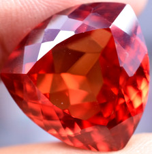 Natural 28.90 Ct Padparadscha Sapphire GGL Certified Sparkling Loose Gemstone