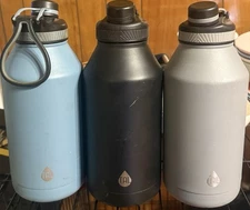 T-Fal 64 Oz Stainless Steel Double Wall Ranger Water Bottle(Lot Of 3)
