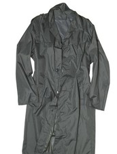 Swiss army surplus lightweight folding full length raincoat