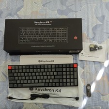 Keychron K4 Version 2 Wireless Gaming Keyboard K4A3 Brown Switches New