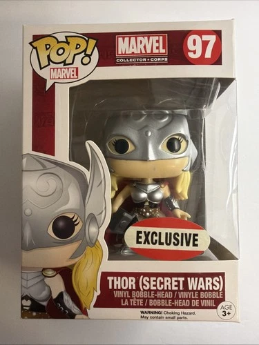 FUNKO POP! Thor (Secret Wars) 97 Jane Foster Marvel Collector Corps Exclusive