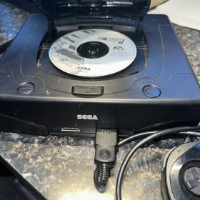 Sega Saturn Model 2 Video Game Console Black MK-80000A Nascar 98