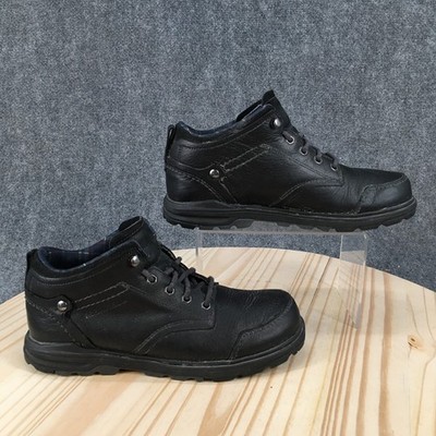 Merrell Brevard Boots Mens 7.5 Chukka Lace Up Casual Comfort Ankle Top Black